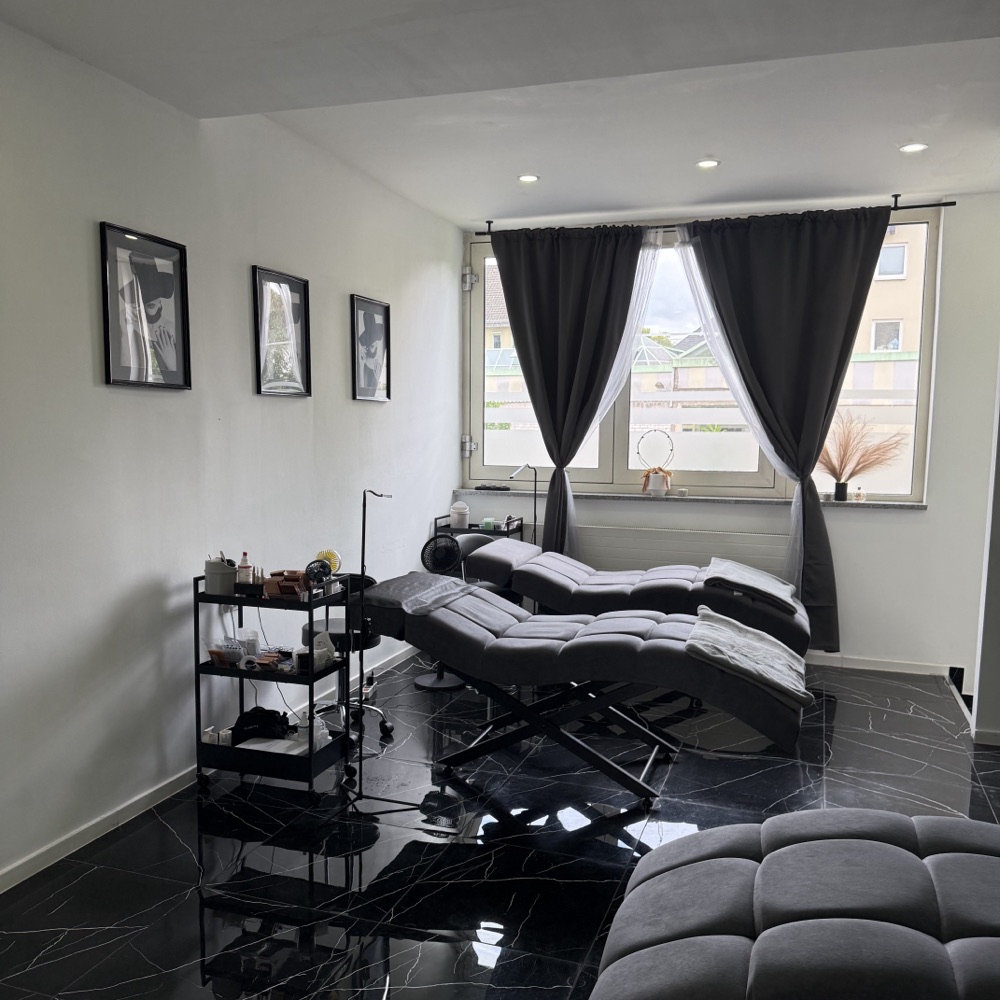 Behandlungsraum im Studio von Beauty & Skin by Jessi